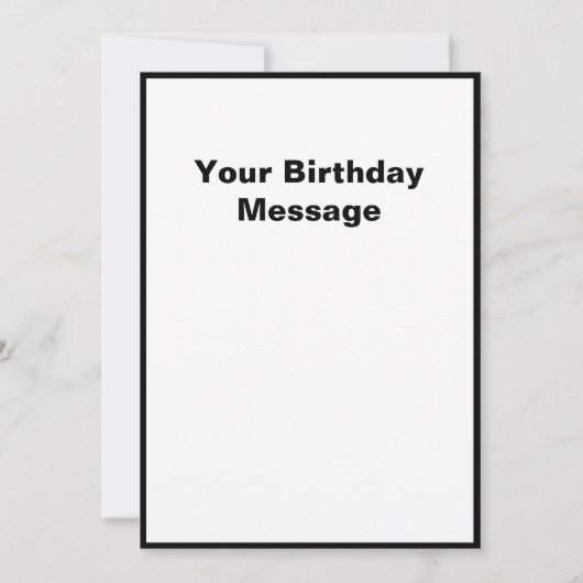 Carte 25eVingt-cinquième 25 Vingt-cinq 2-5 Anniversaire (Dos)