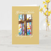 Carte 2683 Golden Jubilee Vitrail (Fleur jaune)