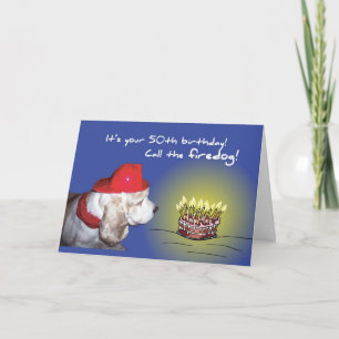 Carte 2693 50e anniversaire Firedog