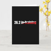 Carte 26.2 en formation Marathon artistique (Fleur jaune)