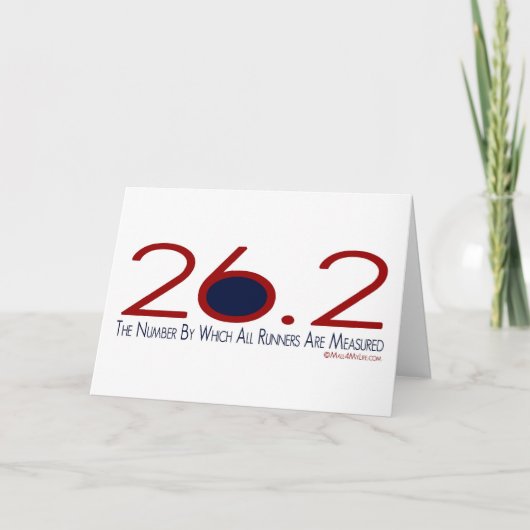 Carte 26.2 Le nombre Félicitations (Devant)