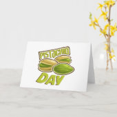 Carte 26 février - Pistachio Day (Fleur jaune)