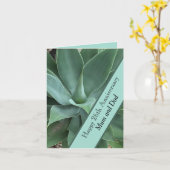 Carte 26e anniversaire du Mariage Jade (Fleur jaune)