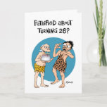 Carte 28e anniversaire de Grandson<br><div class="desc">Funny 28th Birthday Greeting Card pour un petit-fils qui a 28 ans</div>