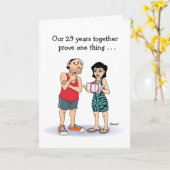 Carte 29e anniversaire du Mariage (Fleur jaune)