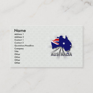 Carte 2,0 de drapeau de l'Australie