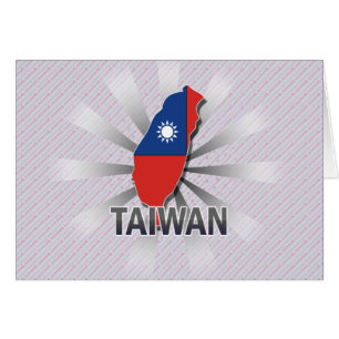 Carte 2,0 de drapeau de Taïwan