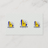 Carte 2,0 de drapeau des Barbade (Dos)