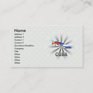 Carte 2,0 de drapeau du Cuba