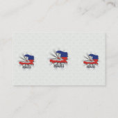 Carte 2,0 de drapeau du Haïti (Dos)