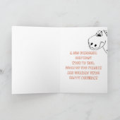 Carte 2 Ans. Dinosaure d'anniversaire (Couleur moi) (Intérieur)