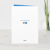 Carte 2 ans n'importe quel âge ours en peluche enfants b (Dos)