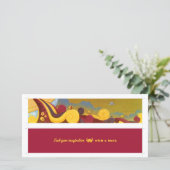 Carte 2 Auto-coupé Alimentez vos Signets d'Imaginaire d' (Debout devant)