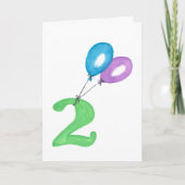 Carte 2 Ballons (Devant)