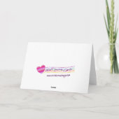 Carte 2 cœurs heureux 35e anniversaire (Dos)