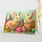 Carte 2 Collecte De Lapin Et D'Oeufs De Pâques (Fleur jaune)