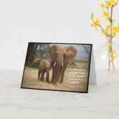 Carte 2 Corinthians 12:9 (Fleur jaune)