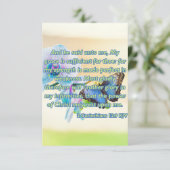 Carte 2 Corinthiens 12:9 Bible Écriture Pic Salutation (Debout devant)