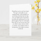 Carte 2 Corinthiens 4 16 18 (Fleur jaune)