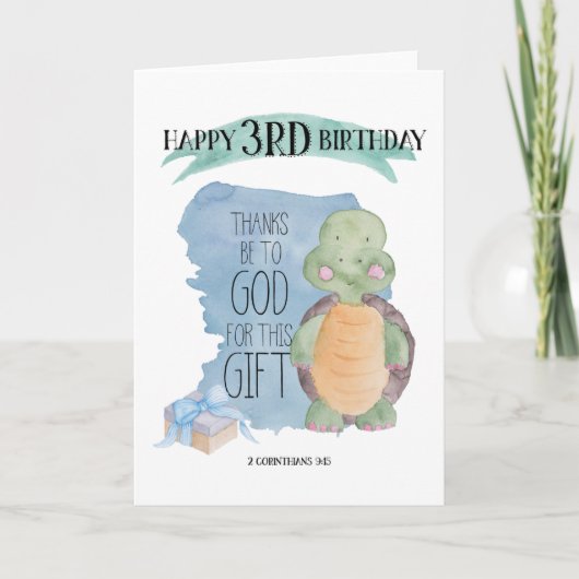 Carte 2 Corinthiens 9:15 (Devant)