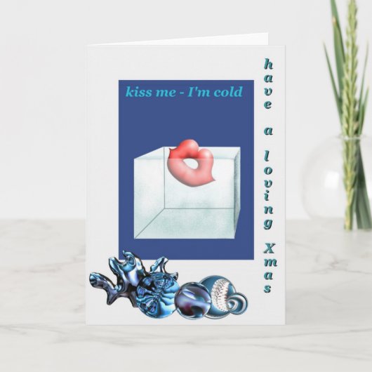 Carte 2 de baiser de Noël par Anjo Lafin (Devant)