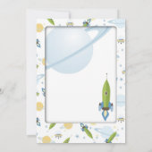 Carte 2 de bébé de l'espace (Dos)