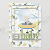 Carte 2 de bébé de l'espace (Devant / Derrière)