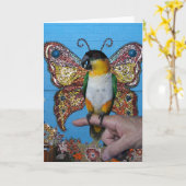 Carte 2 de papillon de Boingo (Fleur jaune)