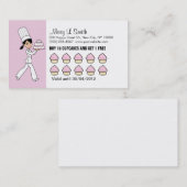 Carte 2 de récompense de petit gâteau (Devant / Derrière)