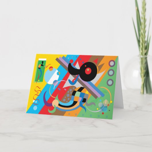 Carte #2 du chiot de Kandinsky (Devant)