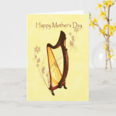 Carte #2 du jour de mère (Fleur jaune)