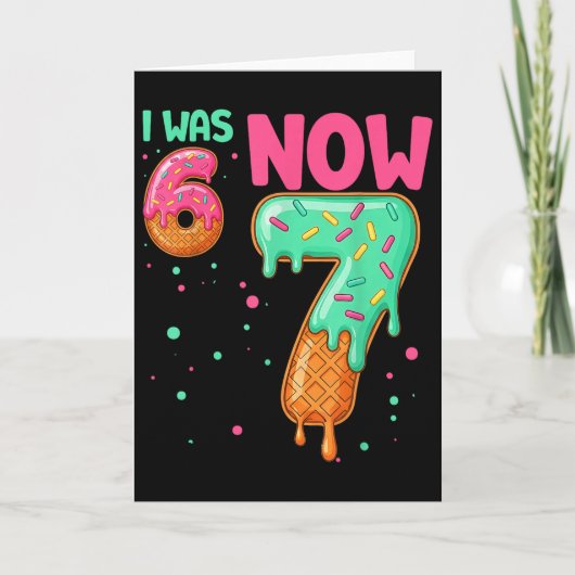 Carte 2 Faces 67 J'étais 6 Maintenant 7 Devant Et Ck  (Devant)