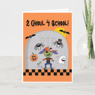 Carte 2 Ghoul 4 School Girl Card