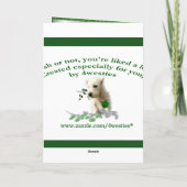 Carte 2. Original Jack Russell Health Luck Happy (Dos)