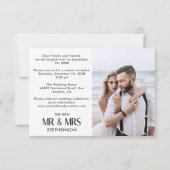 Carte 2 photo announcement (Dos)