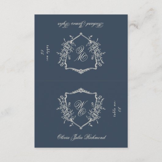 Carte 2 x Couper en demi-do-it-yourself Crest Plaque (Devant)