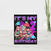 Carte 2 Years Old Birthday K P Kids 2nd Birthday Girls K (Devant)