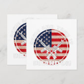 Carte 2E Amendement Droits Sur Les Armes À Feu Venez Et (Devant / Derrière)