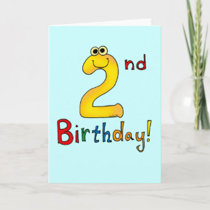 Carte 2e anniversaire !