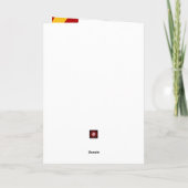 Carte 2e anniversaire Boy Superhero Thème de bande dessi (Dos)