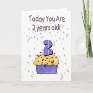 Carte 2e anniversaire - Customisée