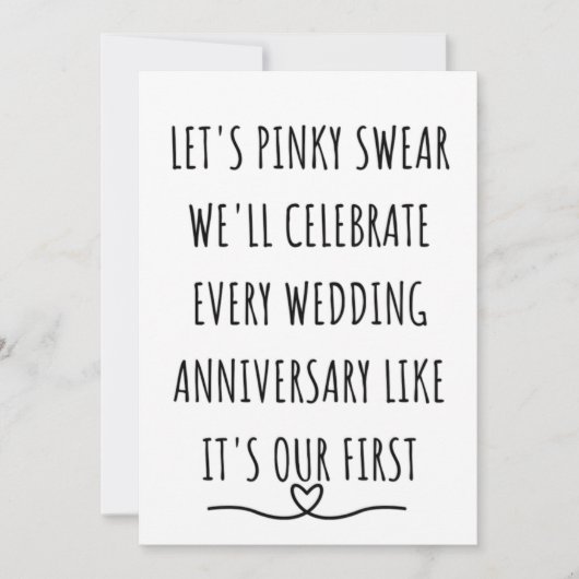 Carte 2e anniversaire de mariage (Devant)