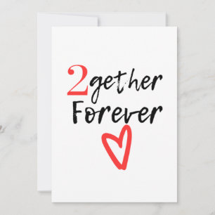 Carte 2e anniversaire de mariage