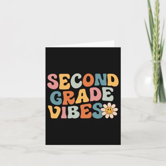 Carte 2e Grade Vibes - 2e Grade Team (Devant)