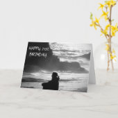 Carte ***2ist*** ANNIVERSAIRE-AVENTURE ET AMUSEMENT (Fleur jaune)