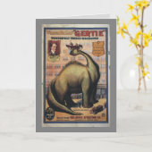 Carte 30 avec Gertie ! (Fleur jaune)