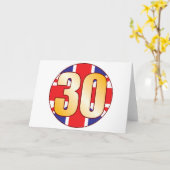 Carte 30 UK Gold (Fleur jaune)