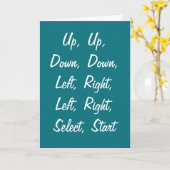 Carte 30e anniversaire - Contra (Fleur jaune)