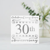 Carte 30e anniversaire de mariage (Debout devant)
