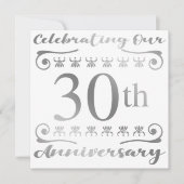 Carte 30e anniversaire de mariage (Devant)